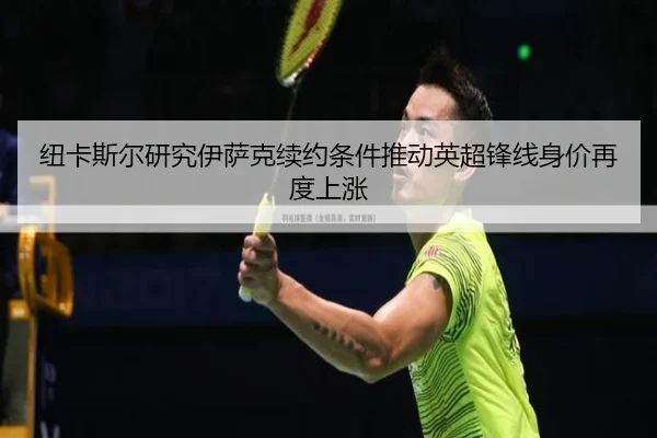 纽卡斯尔研究伊萨克续约条件推动英超锋线身价再度上涨